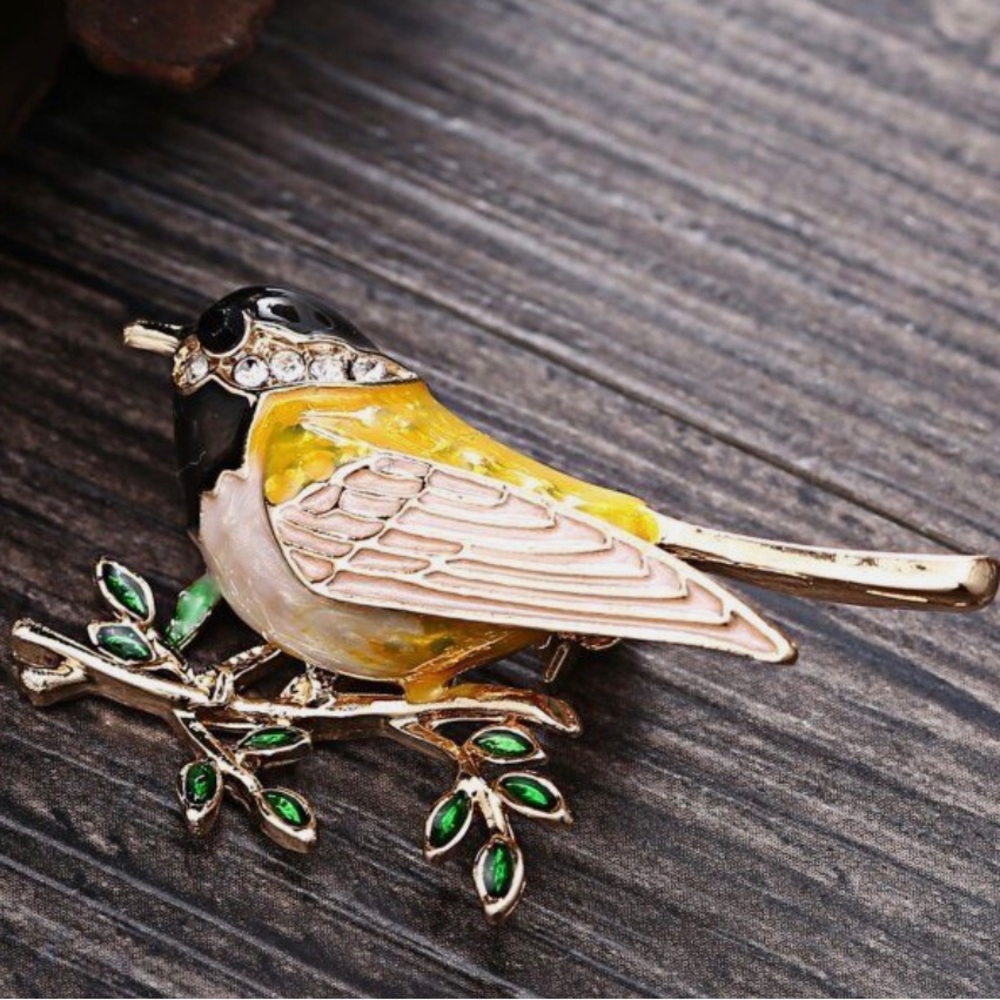Bird Brooch - Picture 4 of 6